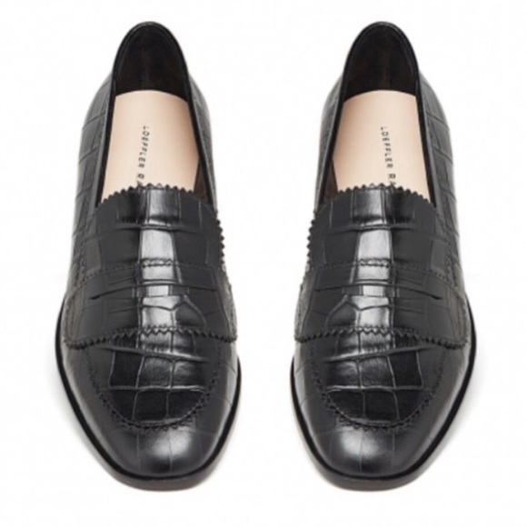 Loeffer Randall Beatrix Loafer in black, size 5.5 - Picture 9 of 9